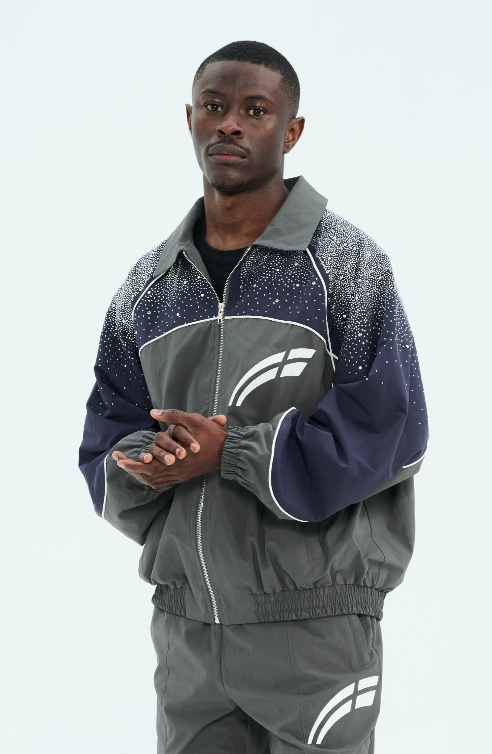 その他 WIND BREAKER Men's Blue New Jersey Nets Team OG 2.0 Vintage Logo Anorak