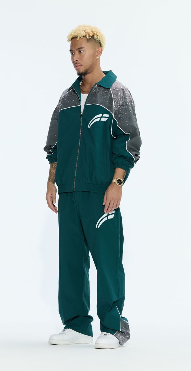 Emerald  "Astral" Zip Windbreaker