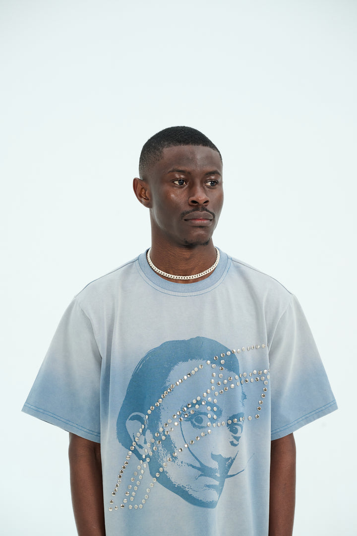 Topaz Sun Washed "Dali" Tee