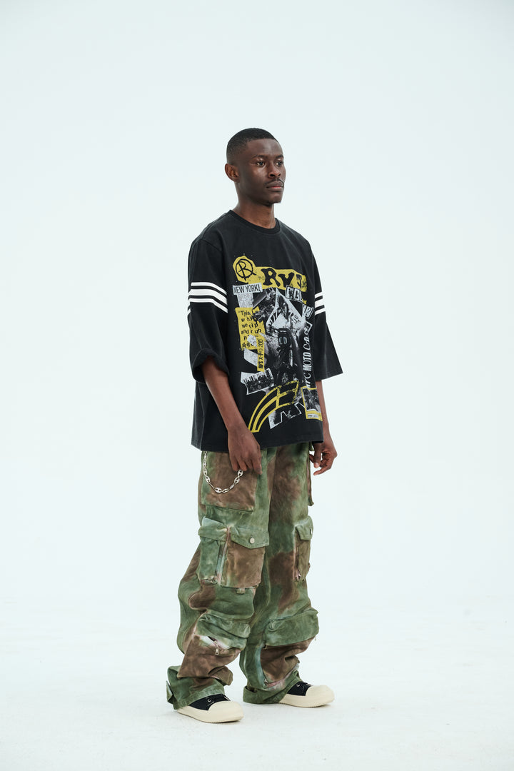 "Noon" 3/4 T-shirt