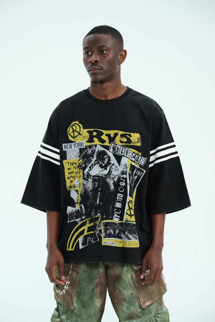 "Noon" 3/4 T-shirt