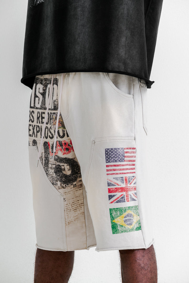 Sun Washed "Article" Shorts