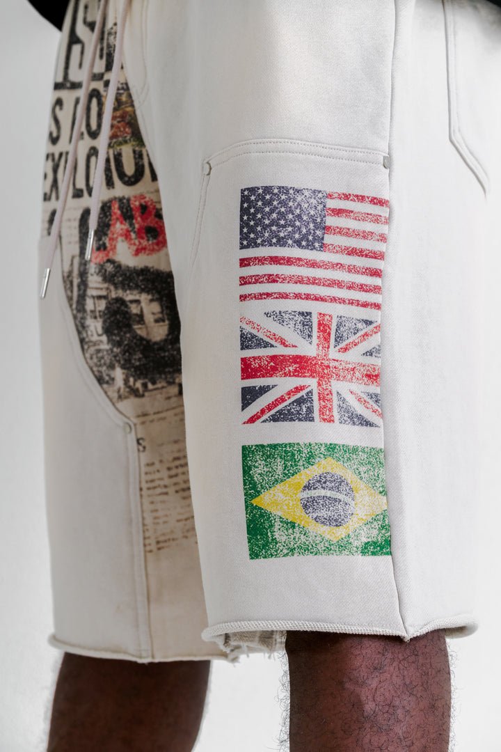 Sun Washed "Article" Shorts