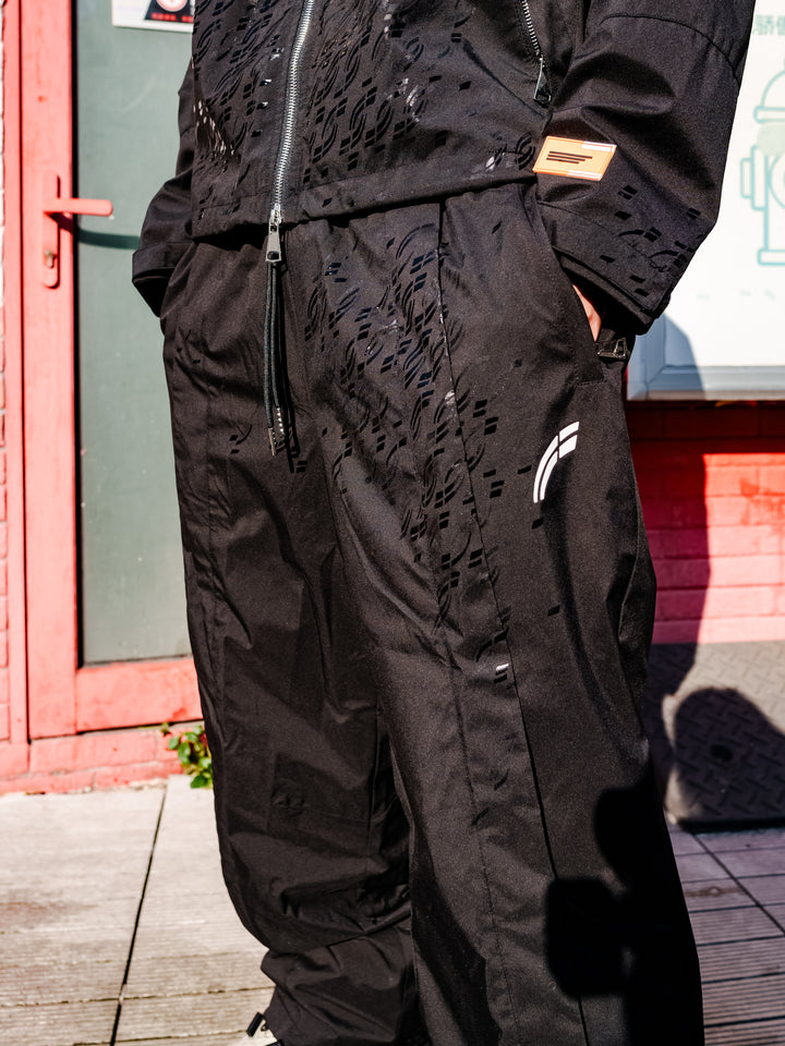 Black "Doppler" Weather Tech Pants