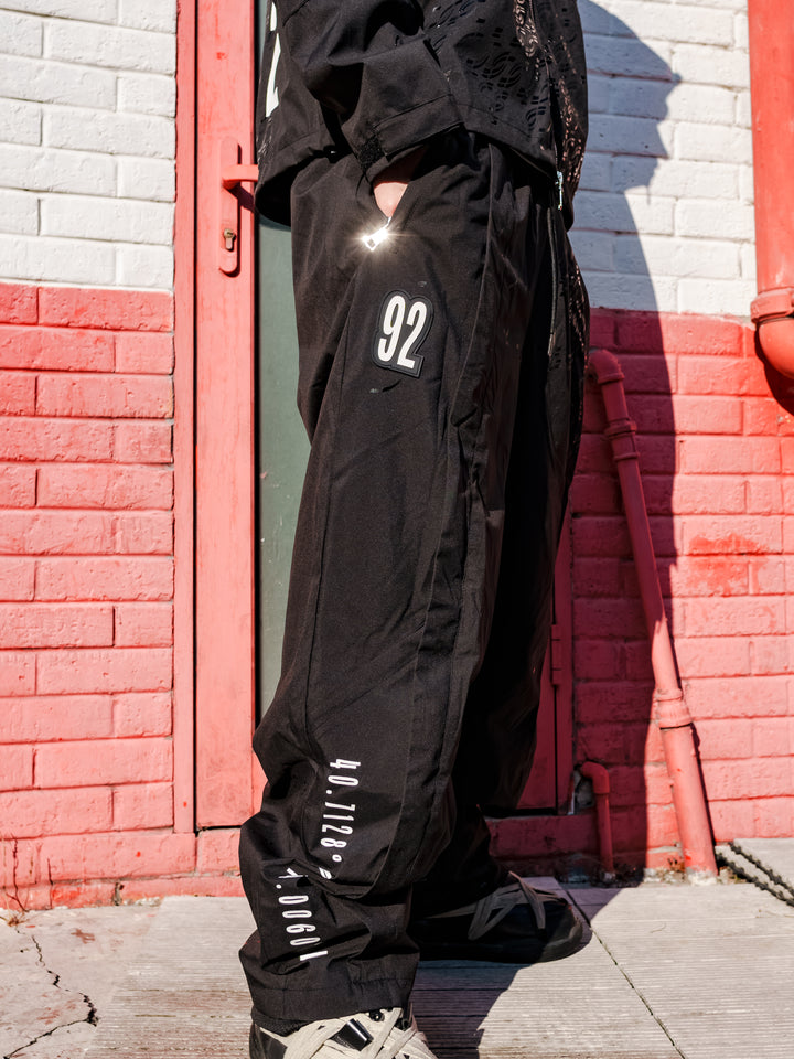 Black "Doppler" Weather Tech Pants