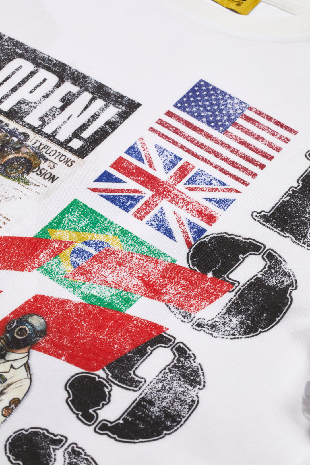 White "Article" T-shirt