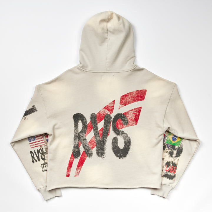 Sun Washed  "Article" Zip Hoody