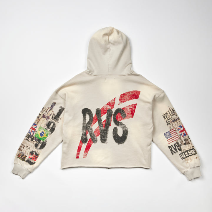 Sun Washed  "Article" Zip Hoody