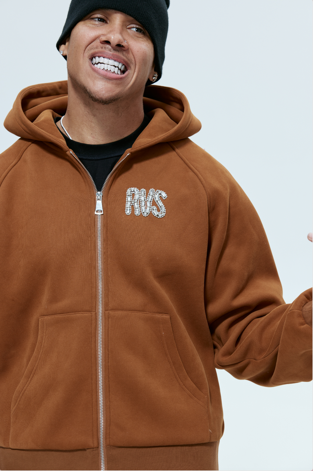 Burnt Orange "Etoile"  Hoody