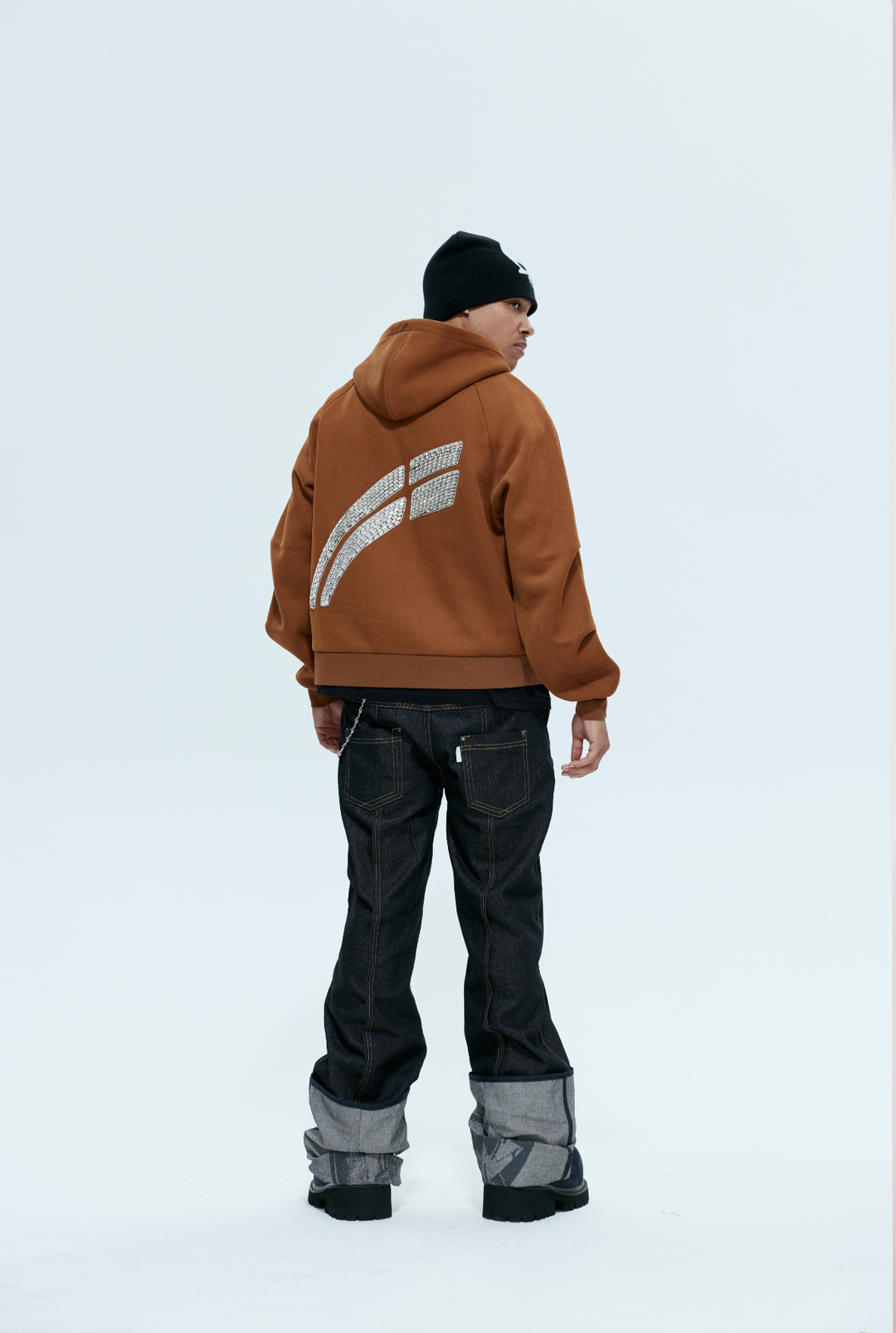 Burnt Orange "Etoile"  Hoody