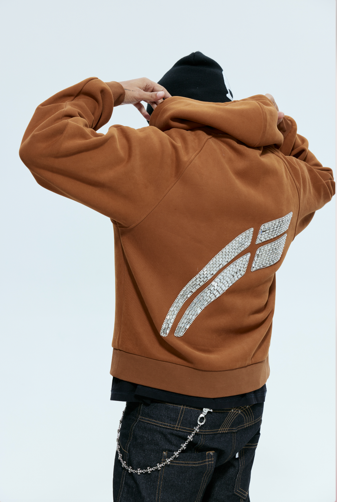 Burnt Orange "Etoile"  Hoody